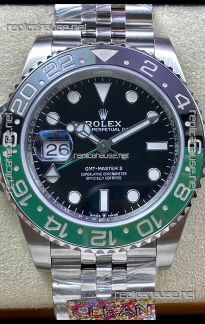 Rolex GMT Masters II 126720VTNR SPRITE Cal.3285 Movement Swiss Replica - Ultimate 904L Steel Watch