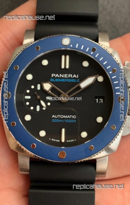 Panerai Luminor Submersible PAM1209 Titanium Swiss Replica Watch 47MM