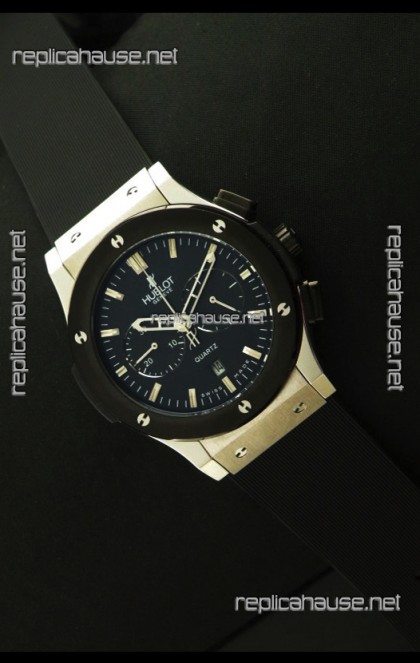 Hublot Big Bang Classic Fusion Chrono Japanese Watch Ceramic Bezel