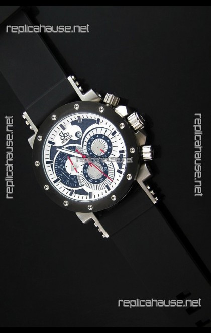 Jacob and Co. Manhattan Epic 2 Watch in White Dial