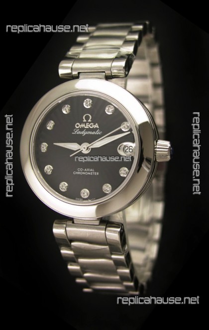 Omega Deville Ladymatic Chronometer Swiss Automatic Watch - 1:1 Mirror Replica 
