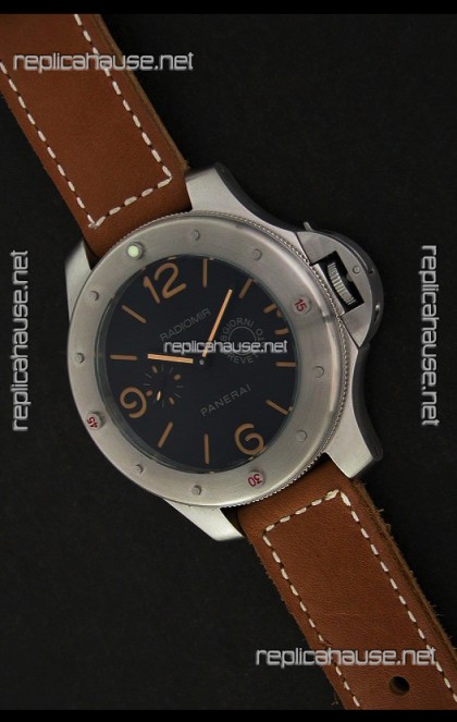 Panerai Radiomir Power Reserve Watch in Black Dial