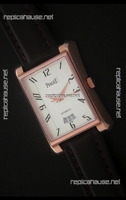 Piaget Tie Emperador Swiss Watch in White Dial