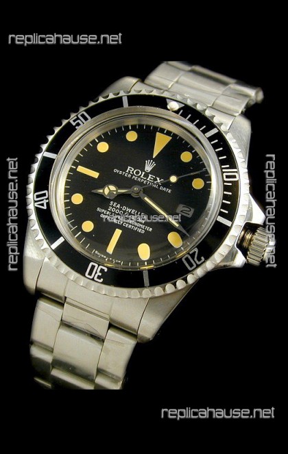 Rolex Replica Sea Dweller Double Red Vintage SeaDweller Swiss 1665 Watch