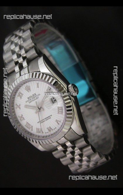 Rolex Datejust Oyster Perpetual Swiss Replica Watch in Roman Hour Markers