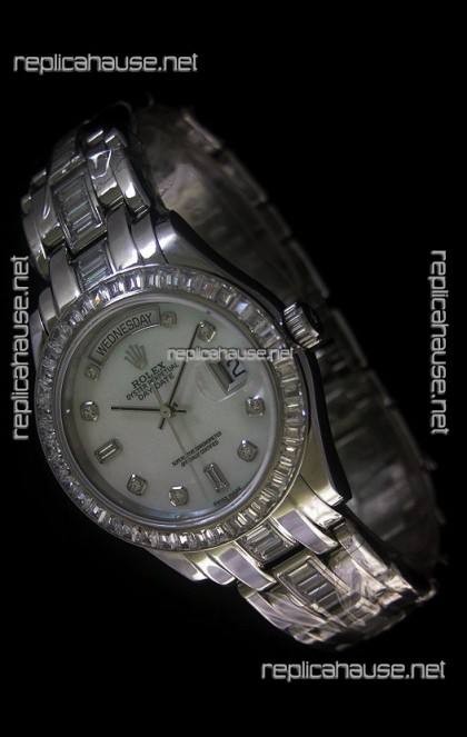 Rolex Day Date Diamonds Replica Watch