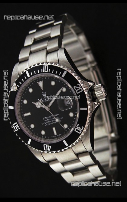 Rolex Submariner Swiss Replica Watch Regular Bezel - 1:1 Mirror Replica Watch