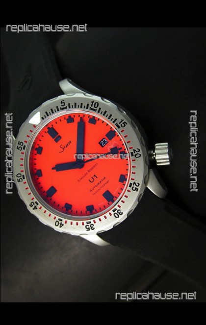 Sinn U1 Juweiler Roberto Limited Edition - 1:1 Mirror Replica Watch - Orange Dial