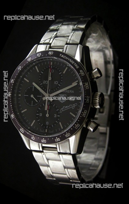Tag Heuer Carrera JM Fangio Limited Watch in Grey Dial