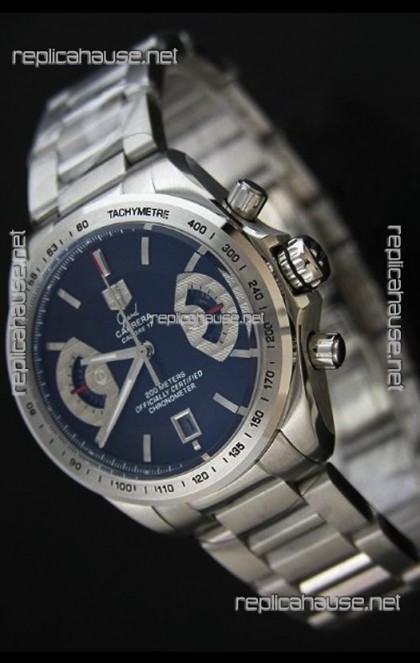Tag Heuer Grand Carrera Calibre 17 Japanese Ladies Watch in Black Dial