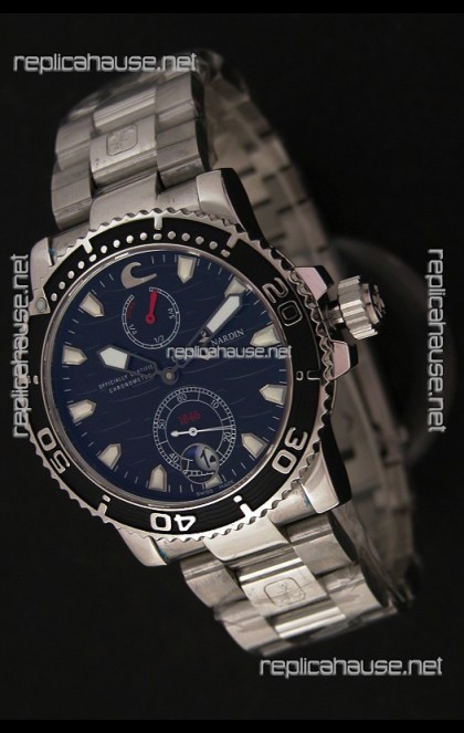 Ulysse Nardin Maxi Marine Diver Swiss Watch in Steel