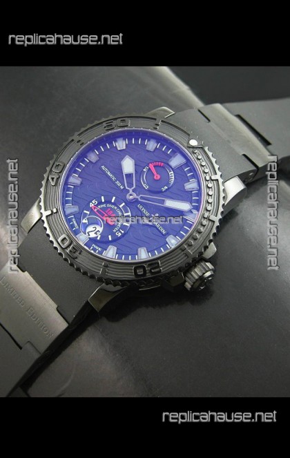 Ulysse Nardin No189 Swiss Watch in Black Dial