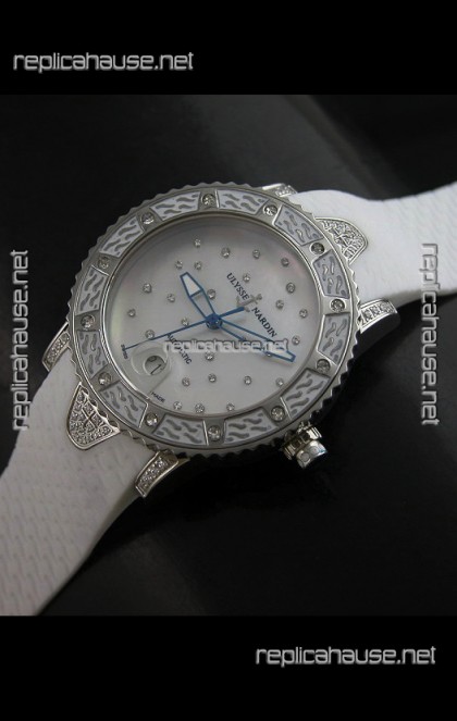 Ulysse Nardin Lady Diver White Starry Night Swiss Automatic Watch