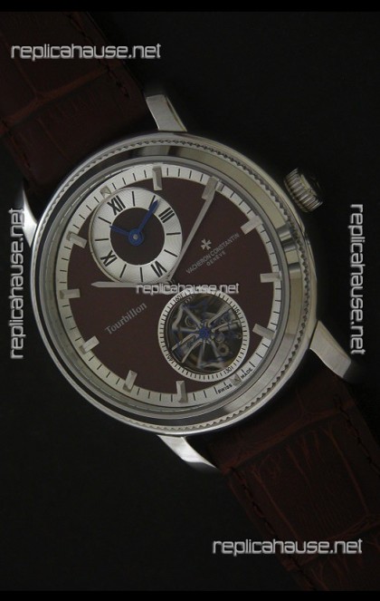 Vacheron Constantin Malte Tourbillon Japanese Watch in Brown Dial