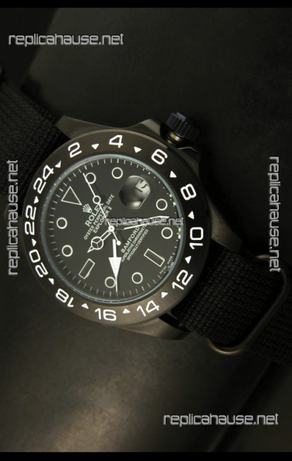 Rolex Explorer II Bamford Stealth Ghost Edition Replica Watch