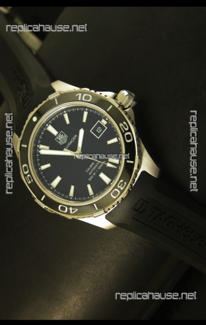 Tag Heuer Aquaracer Calibre 5 Black Dial Swiss Watch - 1:1 Mirror Edition