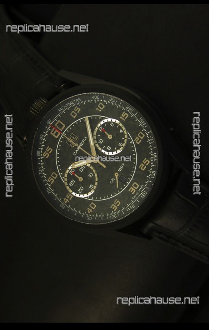 Tag Heuer Carrera 1887 Jack Heuer Edition - Carbon Dial Swiss Watch