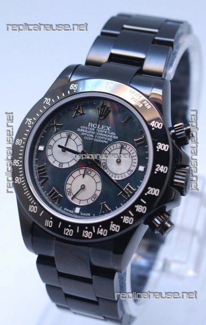 Rolex Daytona Cosmograph Project X Design Black Out Edition Series II Swiss Watch
