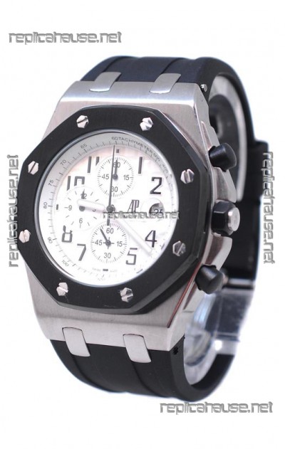 Audemars Piguet Royal Oak Offshore Limited Edition Chronograph Watch in Black Bezel