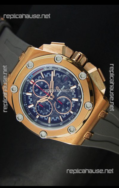 Audemars Piguet Royal Oak Offshore Michael Schumacher Quartz Movement in Rose Gold