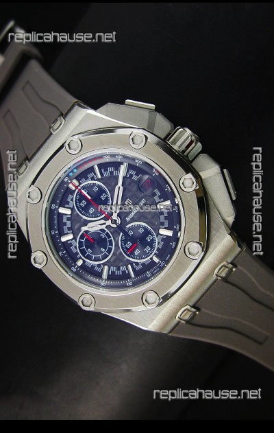 Audemars Piguet Royal Oak Offshore Michael Schumacher Quartz Movement Watch in Grey 