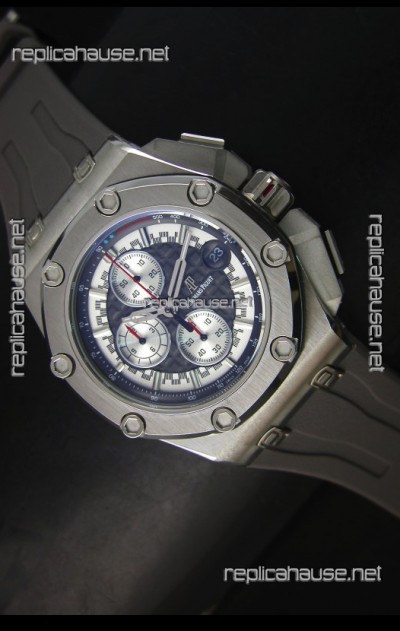 Audemars Piguet Royal Oak Offshore Michael Schumacher Quartz Movement Watch in Grey 