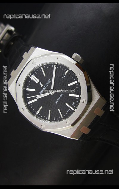 Audemars Piguet Royal Oak 41MM Watch in Leather Strap - Ultimate 1:1 3120 Movement