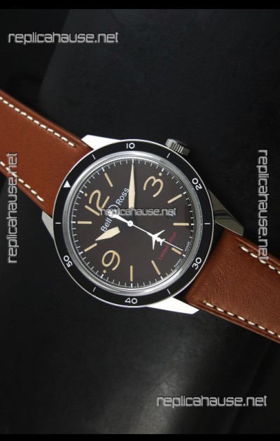 Bell & Ross BR123 Heritage Falcon Limited Edition Swiss Watch 