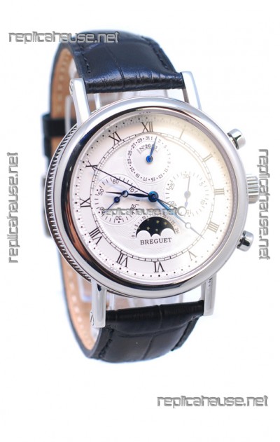 Breguet Grandes Classique N2653 Swiss Replica Watch in White Dial