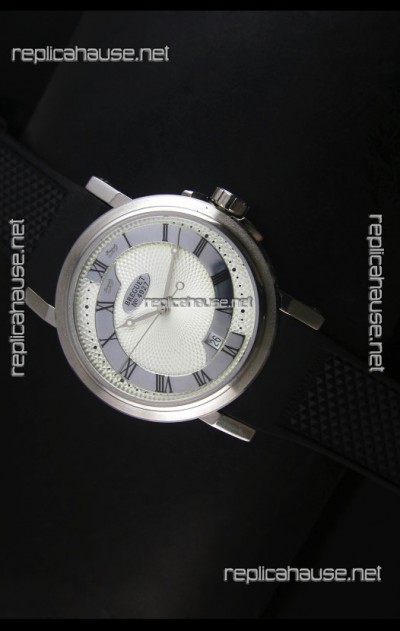 Breguet 4927 Stainless Steel Swiss Replica Watch in White Dial 