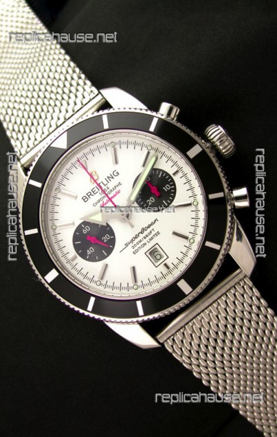 Breiting Superocean 2010 Heritage Swiss Chronograph Watch