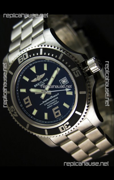Breitling SuperOcean Abyss Swiss Replica Watch - 1:1 Mirror Replica - 44MM White Markers