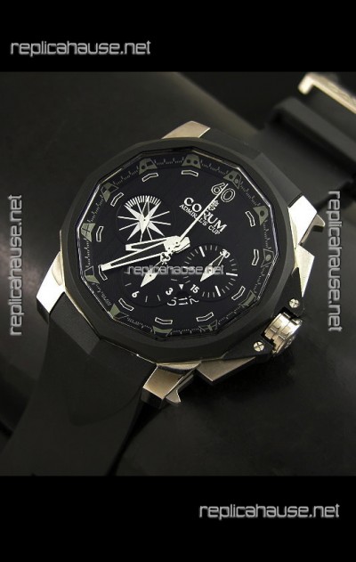 Corum Admiral's Cup Challenge Swiss Replica Watch in Black Dial