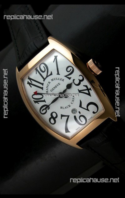 Franck Muller Geneve Casablanca Japanese Rose Gold Watch