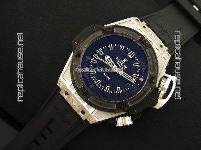 Hublot King Power Diver 4000m Swiss Replica Watch in Black