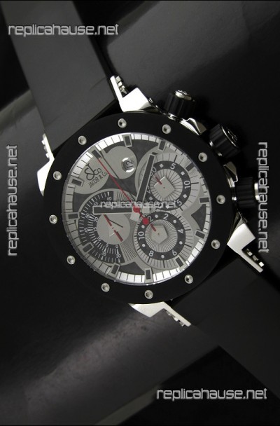 Jacob and Co EPIC II Swiss Watch in Grey Dial