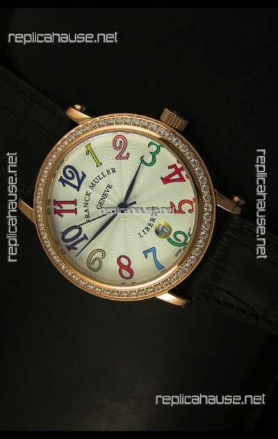 Franck Muller Master of Complications Liberty Japanese Watch in Black Strap