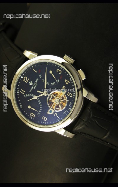 Patek Philippe Grand Complications Tourbillon Automatic Watch in Steel