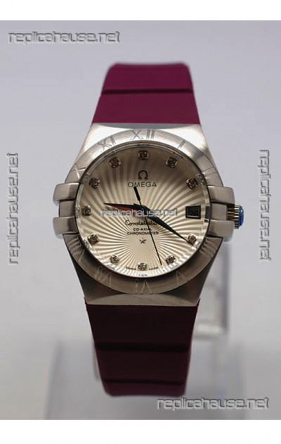 Omega Constellation Ladies Replica Watch - Steel Case - 35MM