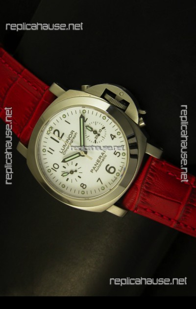 Panerai Luminor Chronograph PAM310 Chronograph White Dial 40MM