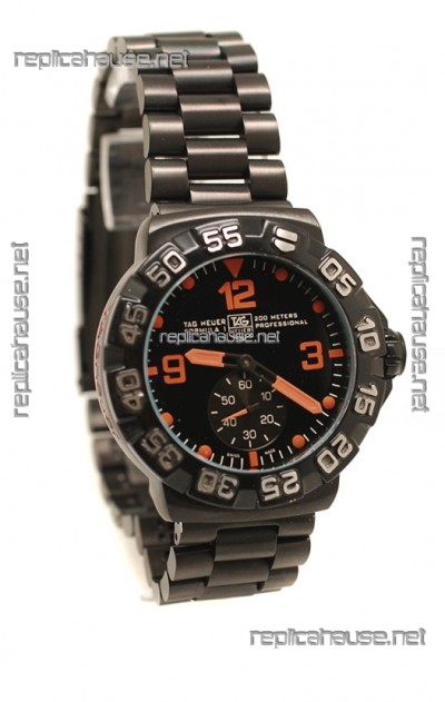 Tag Heuer Professional Formula 1 Japanese Replica Watch in Orange Markers