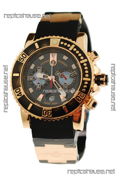 Ulysse Nardin Maxi Marine Chronograph Replica Watch