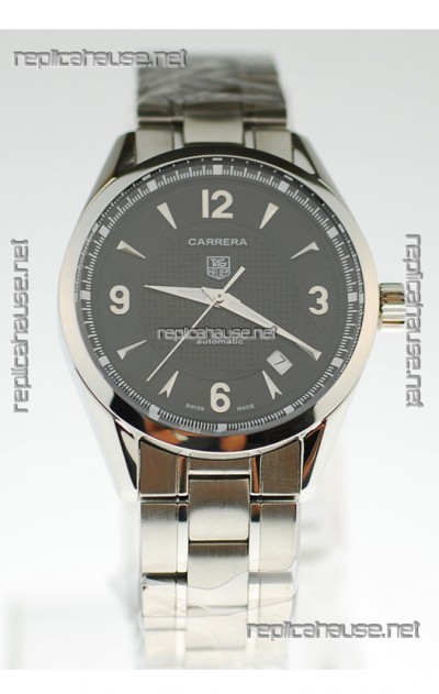 Tag Heuer Carrera Swiss Replica Automatic Watch in Black Dial