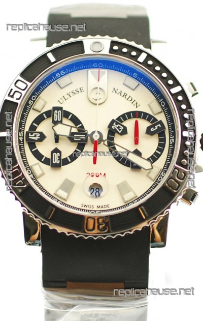 Ulysse Nardin Maxi Marine Diver Chronograph Swiss Replica Watch 