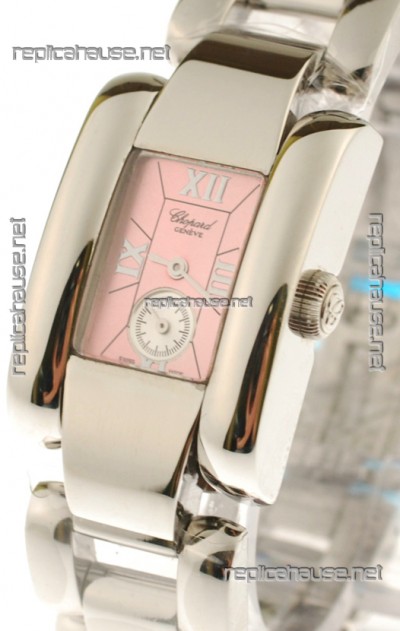 Chopard La Strada Swiss Ladies Swiss Watch in Pink Dial