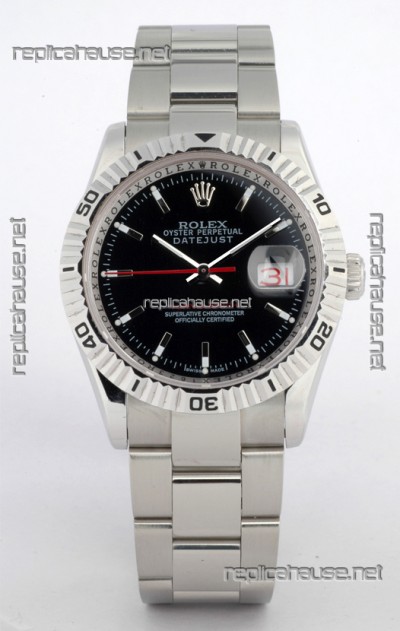 Rolex DateJust Turn-O-Graph Mens Replica Watch