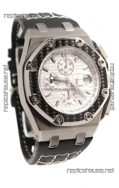 Audemars Piguet Royal Oak Offshore Juan Pablo Montoya Swiss Watch - Secs hands running at 12 O Clock