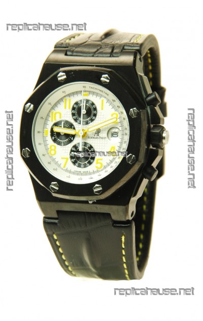 Audemars Piguet Royal Oak Offshore End of Days Japanese Replica Watch in White Dial