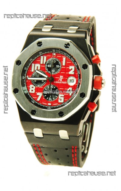 Audemars Piguet Royal Oak Offshore End of Days Japanese Watch in Red Dial