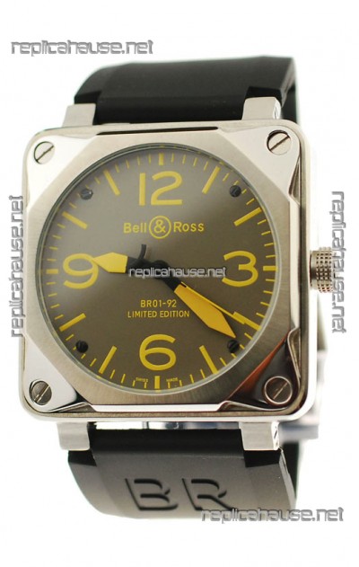 Bell and Ross BR01-92 Limited Edition Japanese Steel Watch